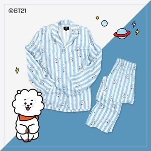 BT21 RJ Striped Pajamas